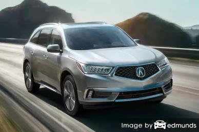 Insurance rates Acura MDX in Raleigh