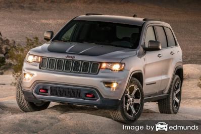 Insurance quote for Jeep Grand Cherokee in Raleigh
