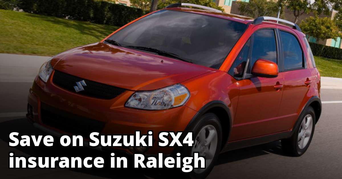 Save on Suzuki SX4 Insurance in Raleigh, NC